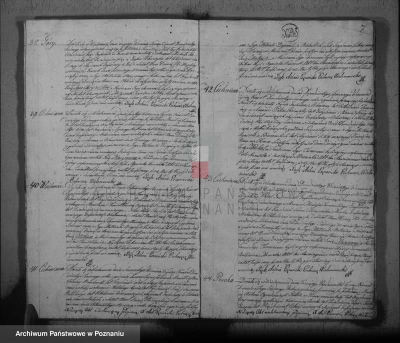 image.from.unit.number "Akta urodzeń, małżeństw i zejścia"