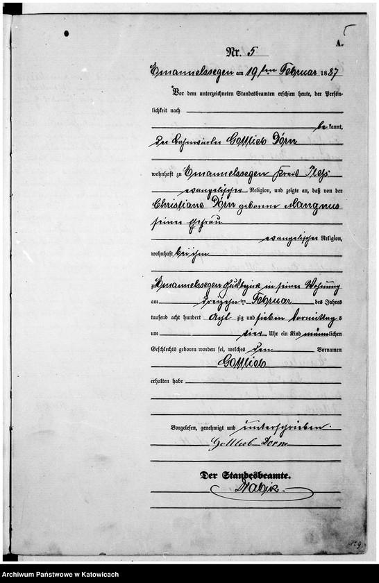 image.from.unit.number "Księga urodzeń nr 1 – 66"