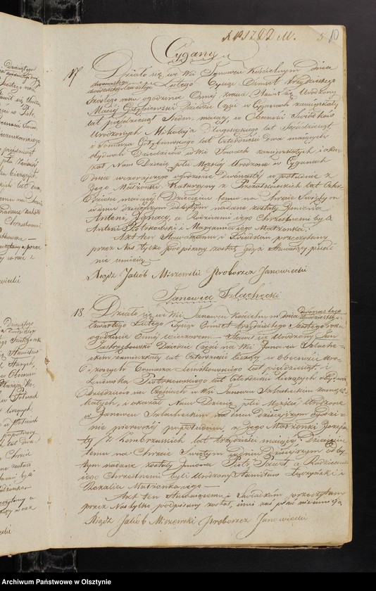 image.from.unit.number "Księga ta zwana Duplikat Sporządzona do Aktow Urodzenia Zaślubienia i Zejścia Parafii Janowieckiej Na 1836 rok"