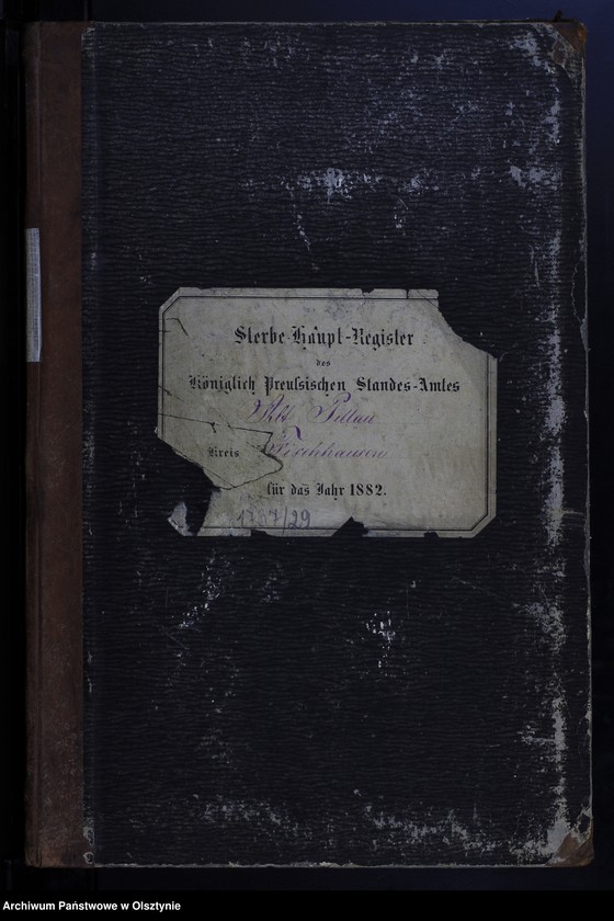 image.from.unit.number "Sterbe-Haupt-Register Nr 1 - 89"