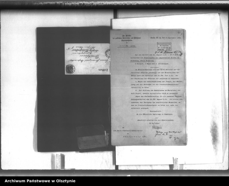 image.from.unit.number "Kuckerneese /Kaukehmen/, evangelische Kirche"
