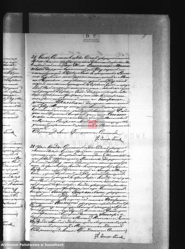 image.from.unit.number "[Księga akt urodzeń, małżeństw i zgonów wyznania rzymskokatolickiego parafii w Sejnach]"