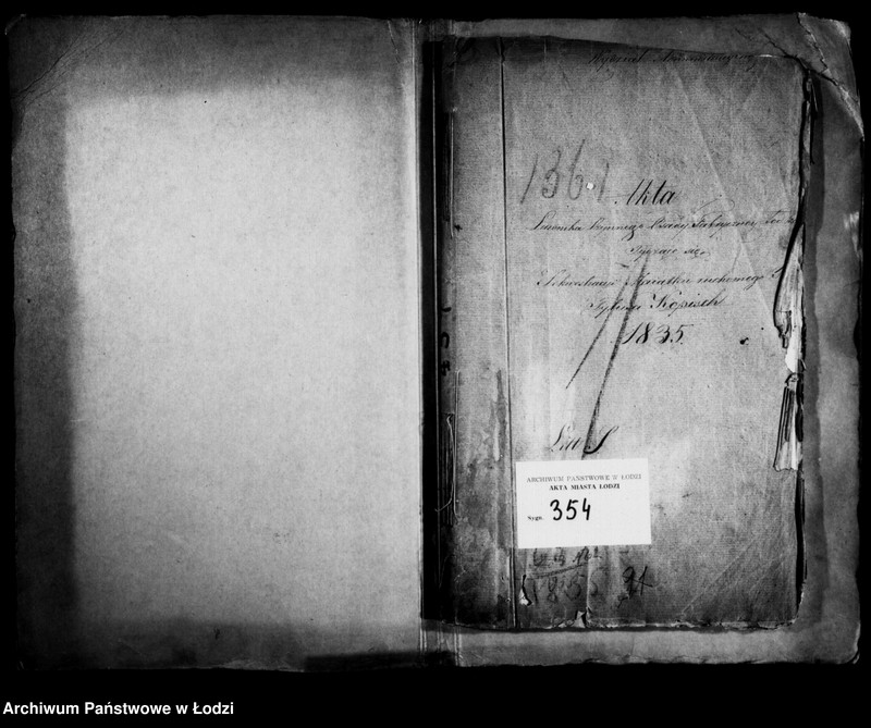 Obraz 5 z jednostki "Akta ławnika czynnego osady fabrycznej Łódka tyczące się sekwestracji majątku ruchomego Tytusa Kopischa"