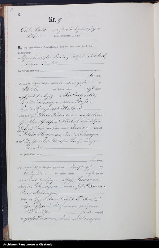 image.from.unit.number "Heiraths-Neben-Register Nr 1 - 12"
