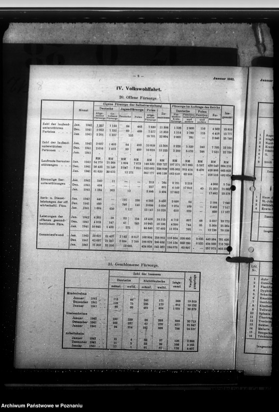 Obraz 12 z jednostki "Litzmannstadt - Statistische Monats- Berichte"