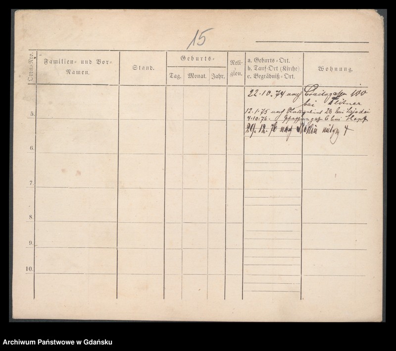 image.from.unit.number "Karty meldunkowe: Schaack - Scharnberg"