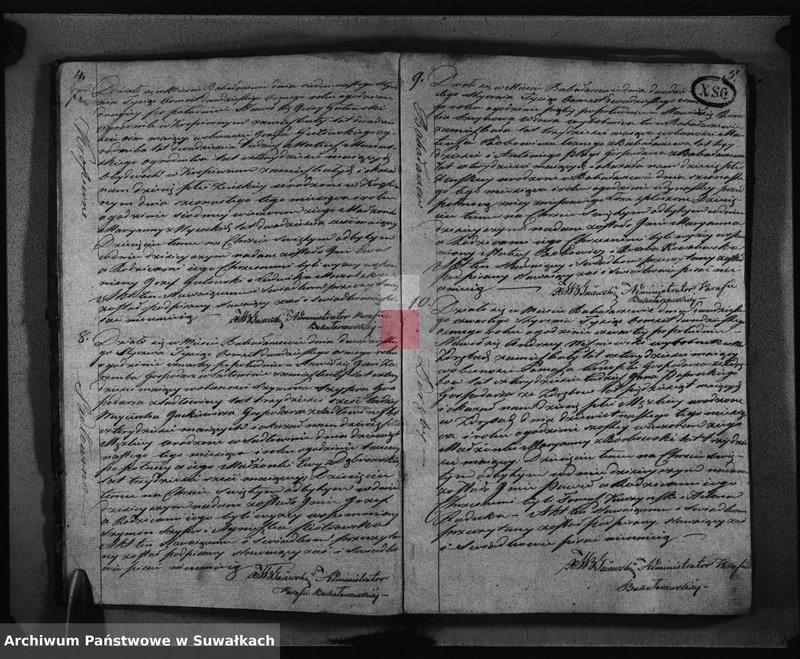 image.from.unit.number "Dublikat z Roku 1828 przeznaczony do Archiwum Hipotecznego zawierający w sobie Akta Urodzenia, Zejscia i Zaślubienia Parafii Bakałarzewskiey Wyznania Katolickiego"