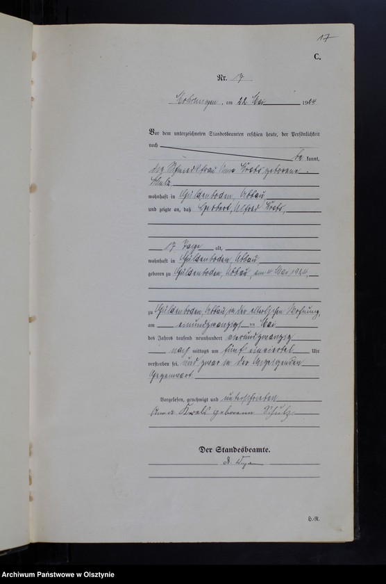 image.from.unit.number "Sterbe-Haupt-Register"