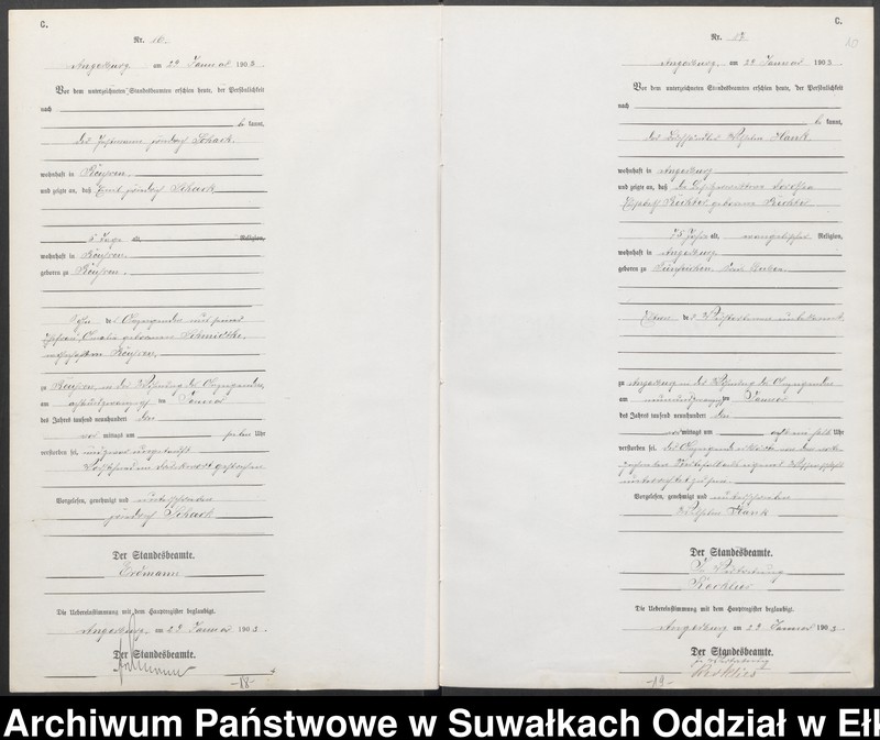 image.from.unit.number "Sterbe-Neben-Register des Preussischen Standes-Amtes Angerburg Kreis Angerburg"