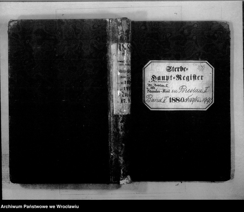 image.from.unit.number "Sterbe-Haupt-Register Breslau II 1880 Band 5"