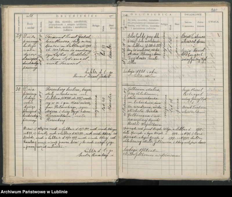 image.from.unit.number "Księga małżeństw"