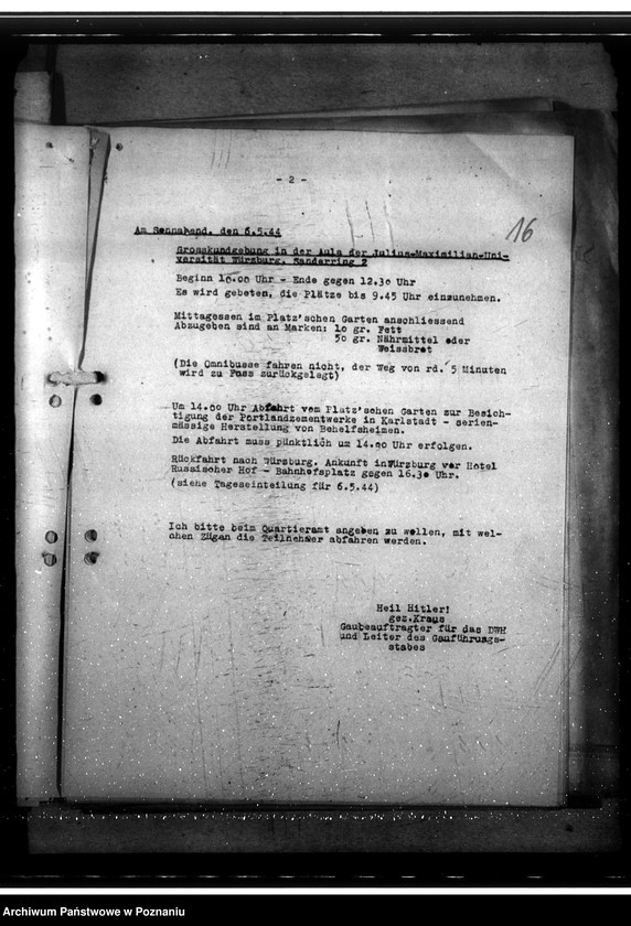 Obraz 20 z jednostki "Dienstbesprechung der Leiter der Wohnungsund Siedlungsämter in Würzburg. DWH - Arbeitstagung"