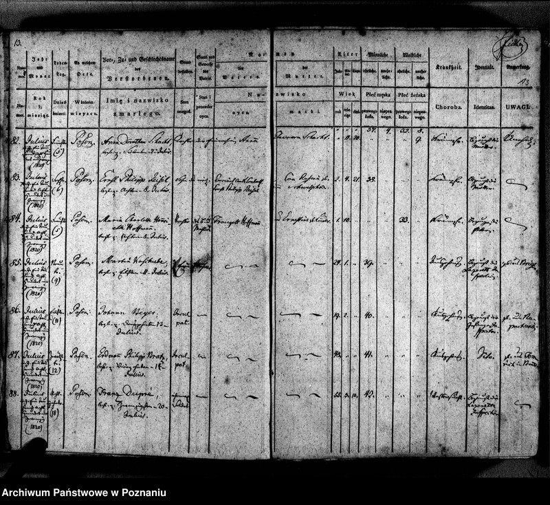 Obraz 16 z jednostki "Sterbenbuch"