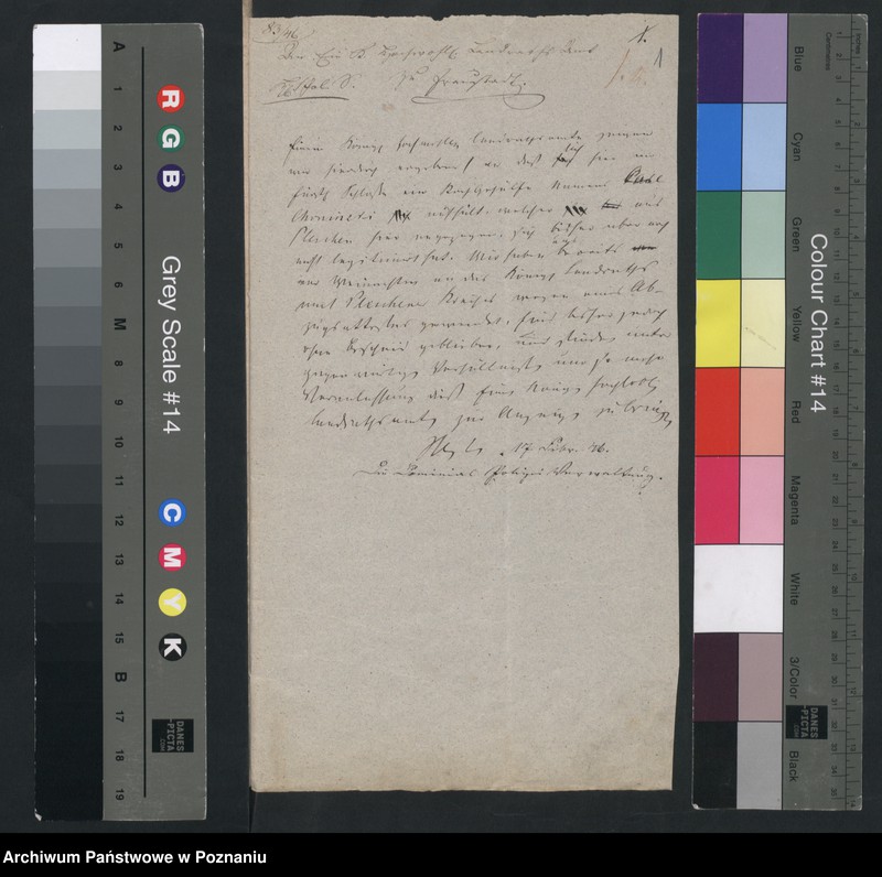 Obraz 4 z jednostki "A. betr. Karl Choninski /Koch beim Grafen Potulicki in Breslau/"