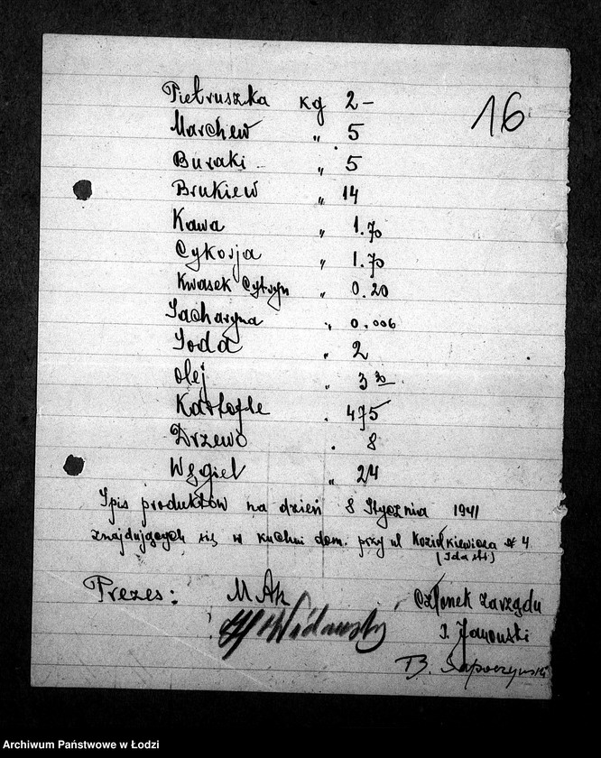 Obraz 19 z jednostki "Kuchnia N. 189 Koziełkiewicza 4 [Działalność kuchni, personel, konsumenci, kontrole]"