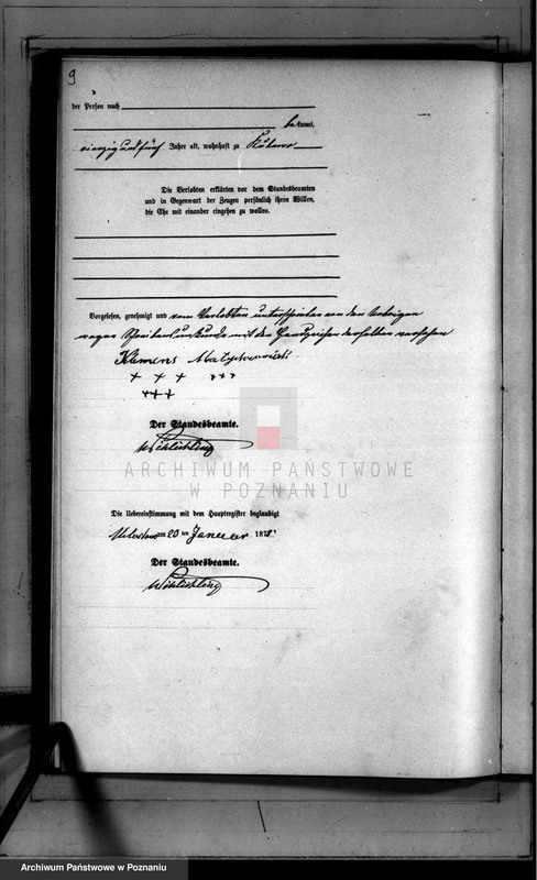 Obraz 9 z jednostki "Księga małżeństw"