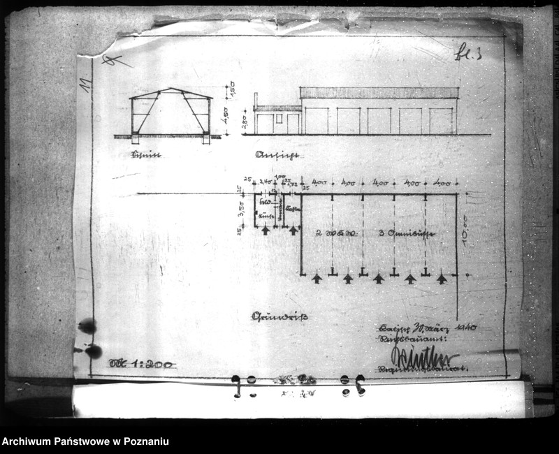 Obraz 15 z jednostki "Unterbringung einer Polizei- Kompanie in Kalisch"