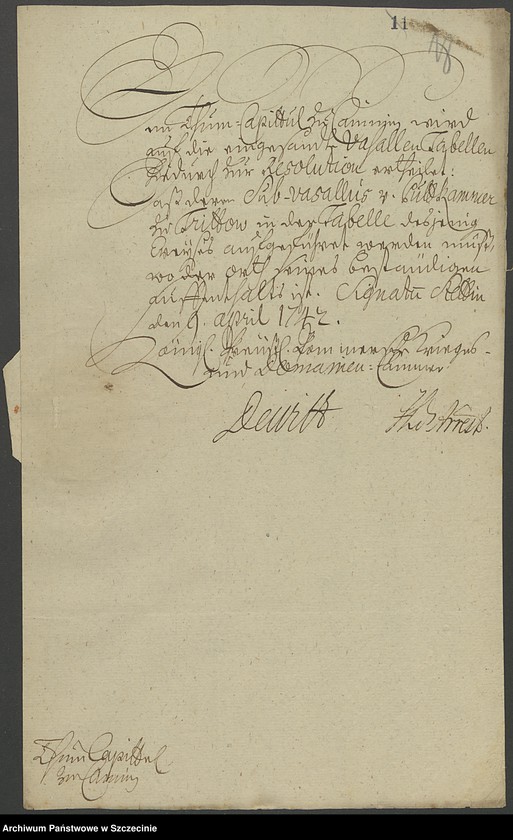 image.from.unit.number "Einzusenden Vasallen-Tabellen, vol. II."