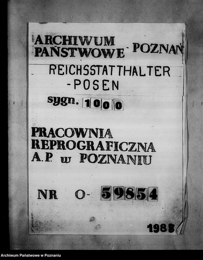 Obraz 1 z jednostki "Bewerbungen um Anstellung"