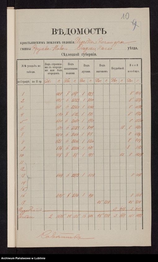 image.from.unit.number "Izdebki - Kośmidry, Gmina: Krzesk, Królowa Niwa"