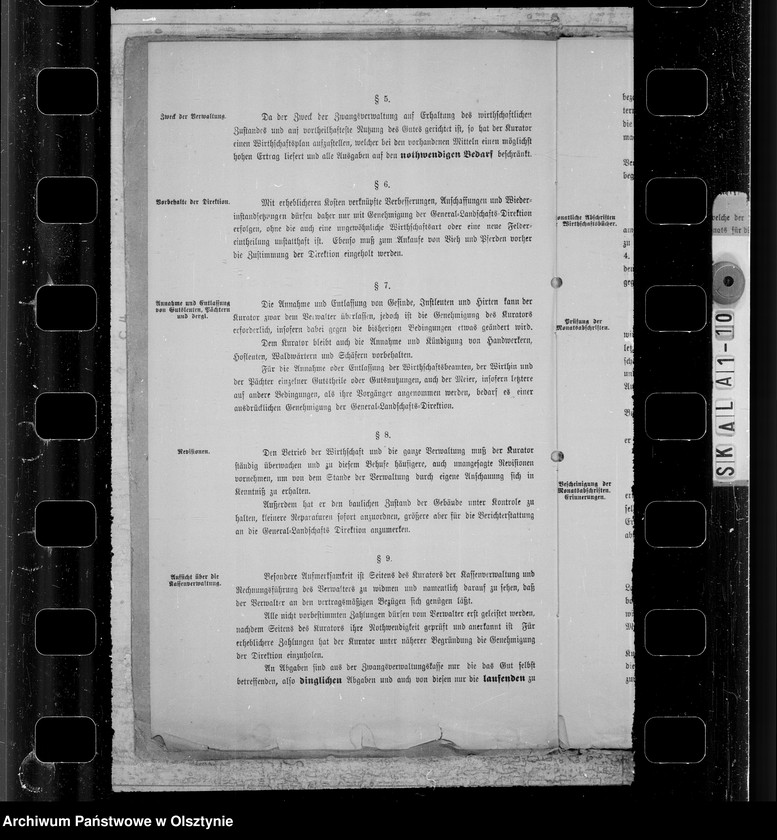 image.from.unit.number "2 Dienstanweisungen der Ostpr. Gen. Landschafts- Direktion für landschaftliche Gutskuratoren und Verwalter"