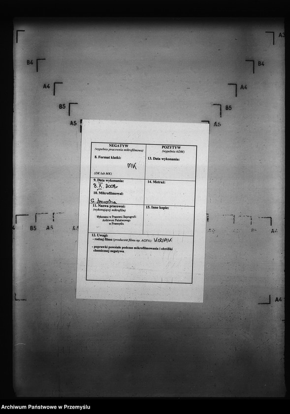Obraz 3 z jednostki "[Kopie ksiąg metrykalnych parafii Miżyniec z filiami Gdeszyce, Zrotowice (dekanat Niżankowice)]"