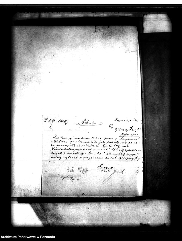 Obraz 9 z jednostki "Parcelacja majątku Witobel powiatu poznańskiego działka nr 12/26. Marianna Czok"