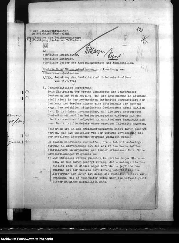 Obraz 16 z jednostki "Unterbringung der Schwarzmeerdentsche"