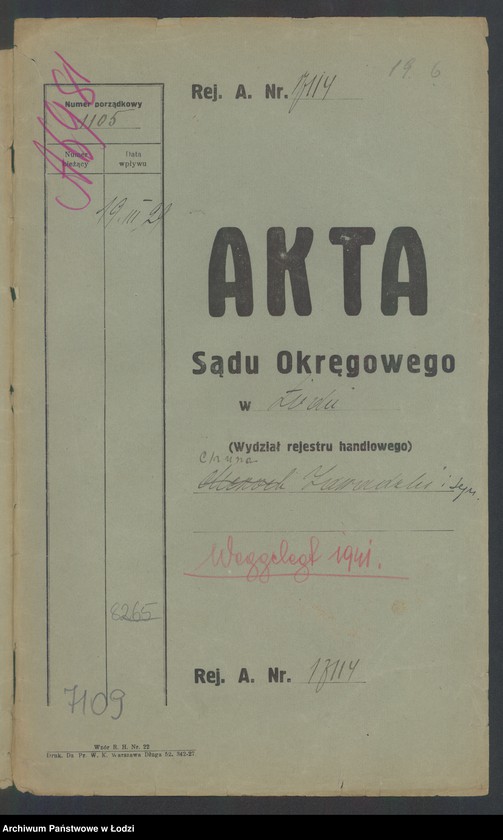 Obraz 2 z jednostki "Chuna Zawadzki i Syn- sprzedaż paszy, wyrobów tytoniowych i artykułów spożywczych"