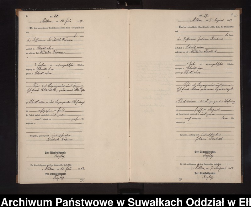 image.from.unit.number "Sterbe-Neben-Register des Preussischen Standes-Amtes Stasswinnen Kreis Lötzen"