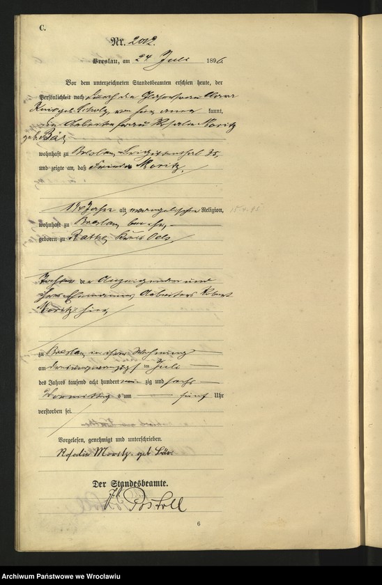 image.from.unit.number "Księga zgonów Wrocław III 1896 t.04"