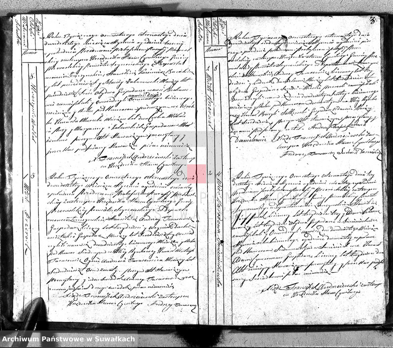 image.from.unit.number "Księga Aktów Zeyscia Gminy Przeroslskiey Powiatu Seyneńskiego Departamentu Łomżyńskiego na Rok 1814."