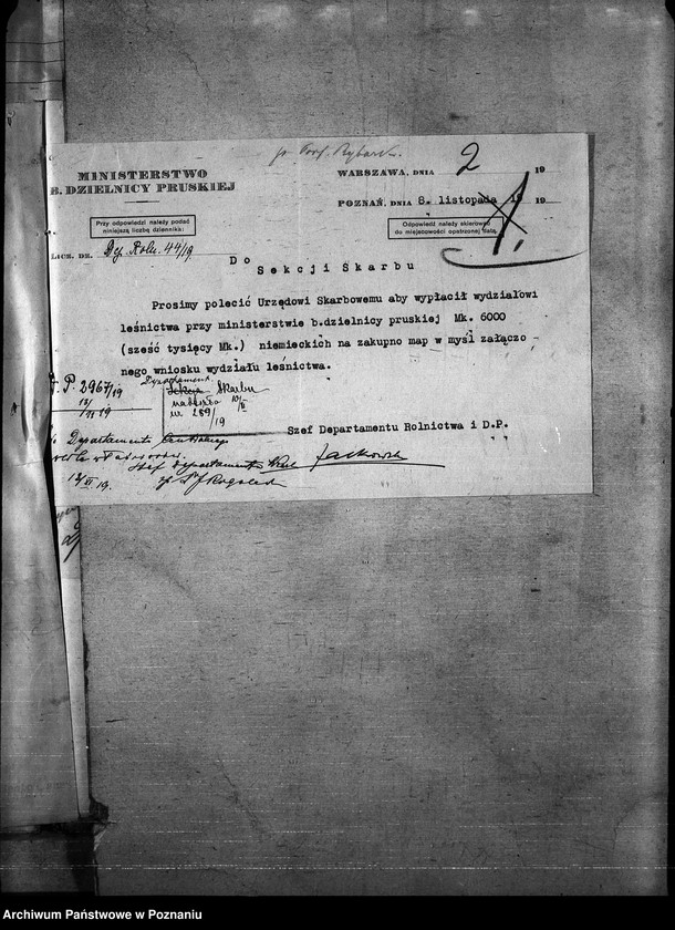 Obraz 6 z jednostki "Budżet wewnętrzny departamentu"