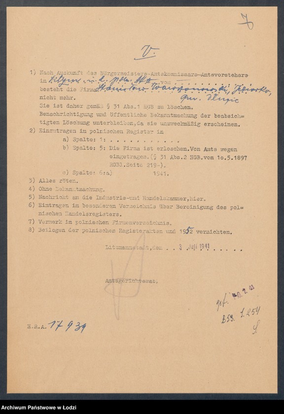 Obraz 9 z jednostki "Stanisław Wawrżonowski- sklep kolonialno-spożywczy i sprzedaż wyrobów tytoniowych"