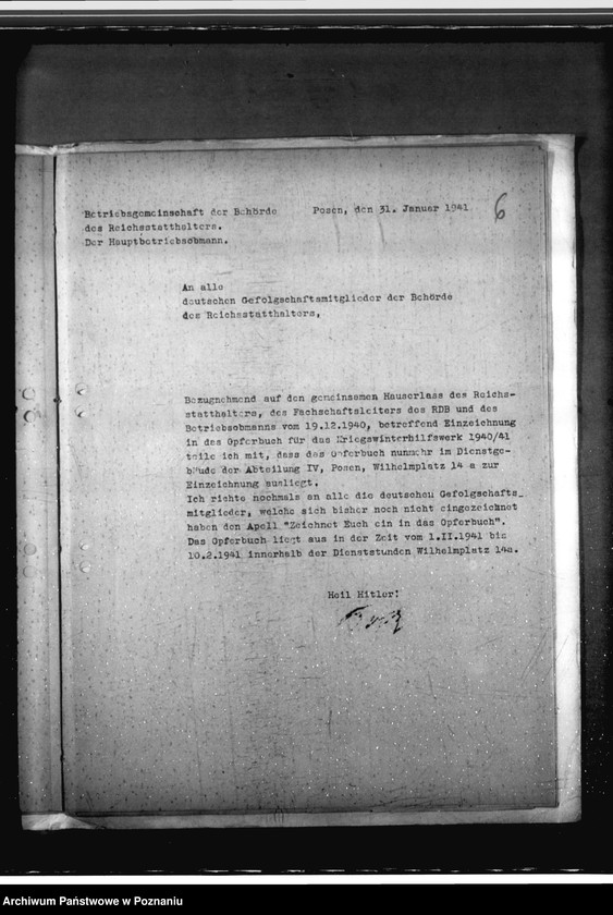 Obraz 10 z jednostki "Rundschreiben"