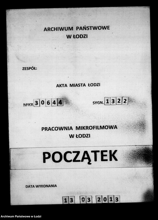 Obraz 1 z jednostki "Akta tyczące się ustanowienia opieki nad nieletnimi Adolfem, Juliuszem i Karoliną rodzeństwem Poleka po zmarłej Rozalii z Dyznerów Polewce"
