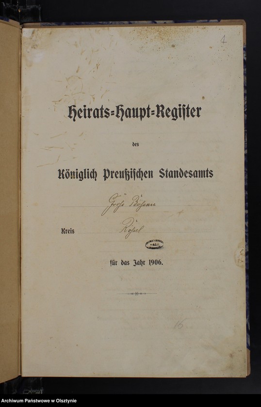 image.from.unit.number "Heiraths-Haupt-Register Nr 1 - 25"