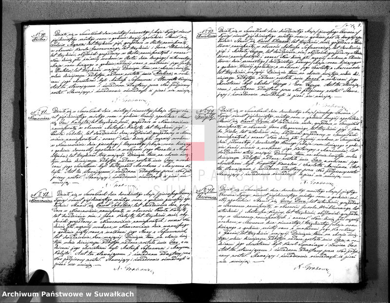 image.from.unit.number "Duplikat Akt Urodzonych, Zaślubionych i Zeszłych Parafij Ewangelicko-Augsburgskiej Suwałki za rok 1856"
