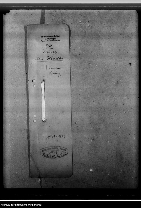 Obraz 4 z jednostki "Wendler, Hans - komisarz obwodowy"