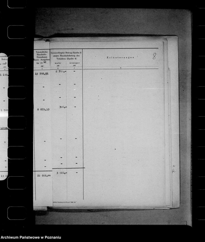 Obraz 12 z jednostki "Zapotrzebowanie kredytów dla Reichswasserwirtschaftsverwaltung"