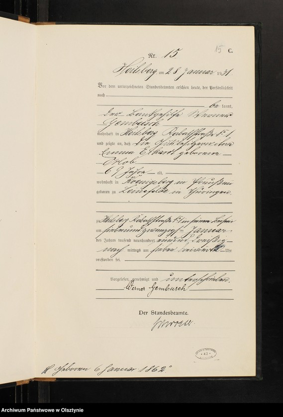 image.from.unit.number "Sterbe-Neben-Register Nr 1-171"