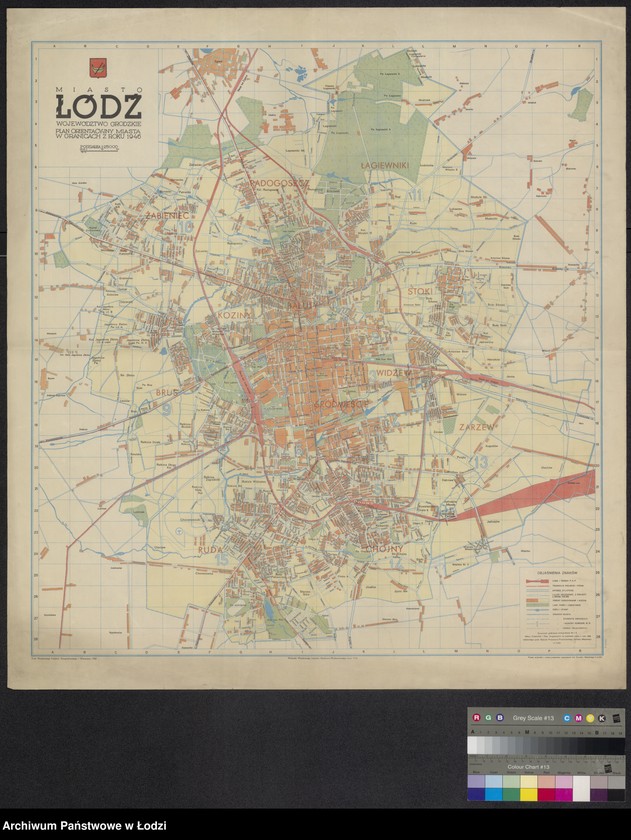 Obraz 7 z kolekcji "Łódź na mapach111"