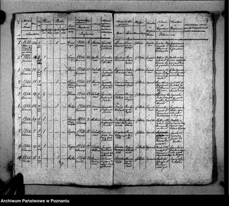 Obraz 8 z jednostki "Duplikat libri baptisatorum, copulatorum, mortuorum"