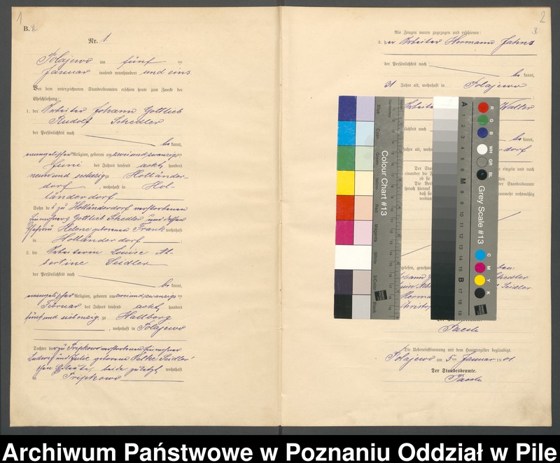 Obraz 3 z jednostki "Księga małżeństw"