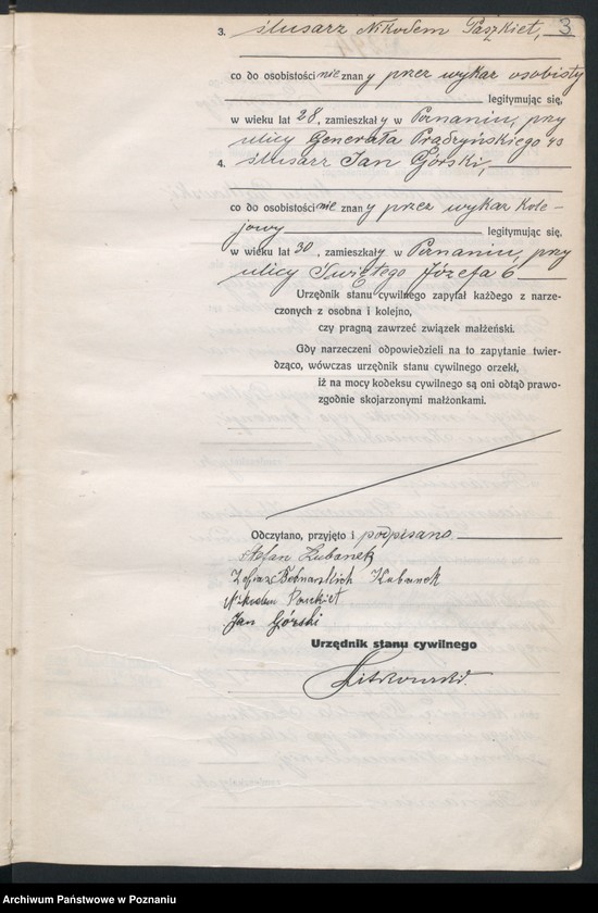 Obraz 5 z jednostki "Księga miejscowa małżeństw tom II [Rejestr główny małżeństw]"