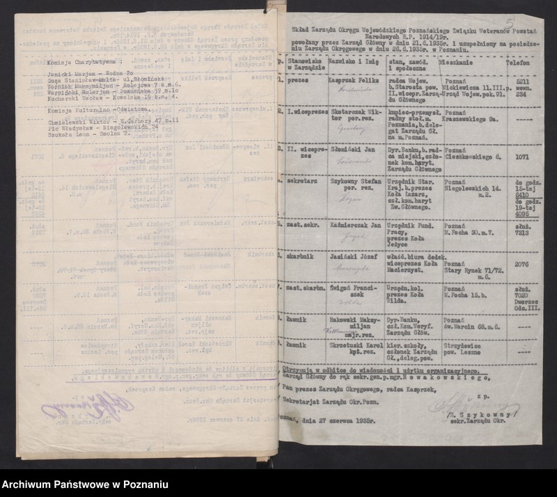 image.from.unit.number "Zarząd Okręgu Związku Weteranów Powstań Narodowych Rzeczypospolitej Polski i Związku Powstańców Wielkopolskich - korespondencja."