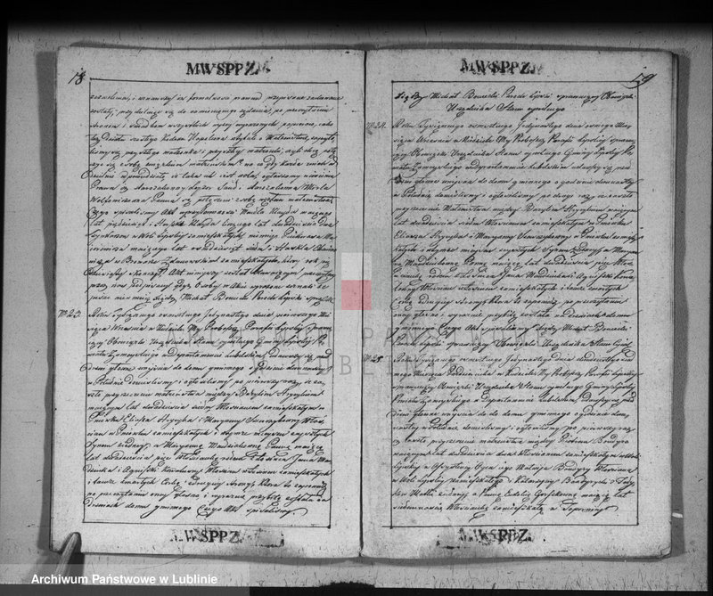 image.from.unit.number "Księga zapowiedzi i małżeństw"