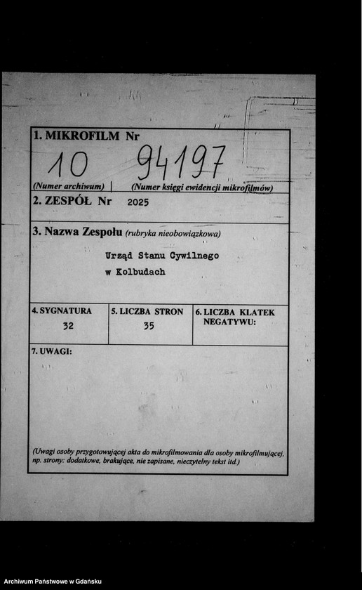 Obraz 2 z jednostki "Księga małżeństw"