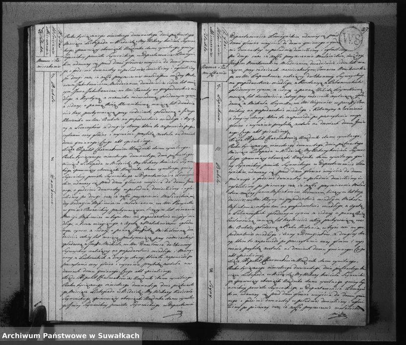 image.from.unit.number "Akta stanu cywilnego zaślubionych w gminie sejneńskiej od 1-go stycznia 1812 roku."