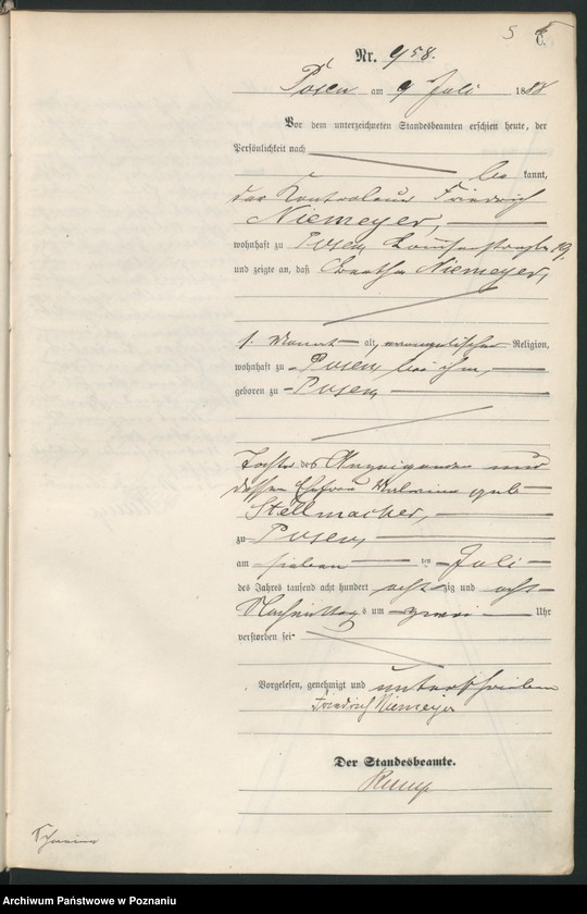 Obraz 8 z jednostki "Księga zgonów t. III"